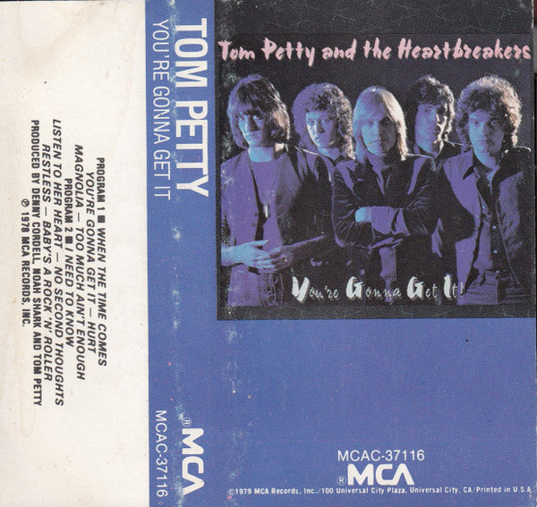 Tom Petty And The Heartbreakers : You're Gonna Get It! (Cass, Album)