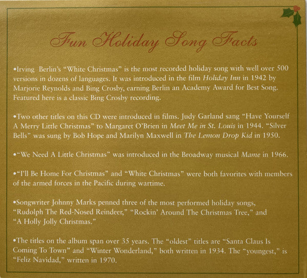 Various : ASCAP Presents... Holiday (CD, Comp)