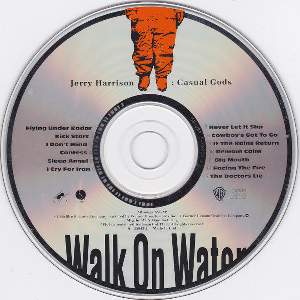 Jerry Harrison: Casual Gods : Walk On Water (CD, Album)