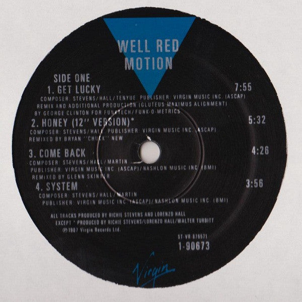 Well Red : Motion (LP, Album)