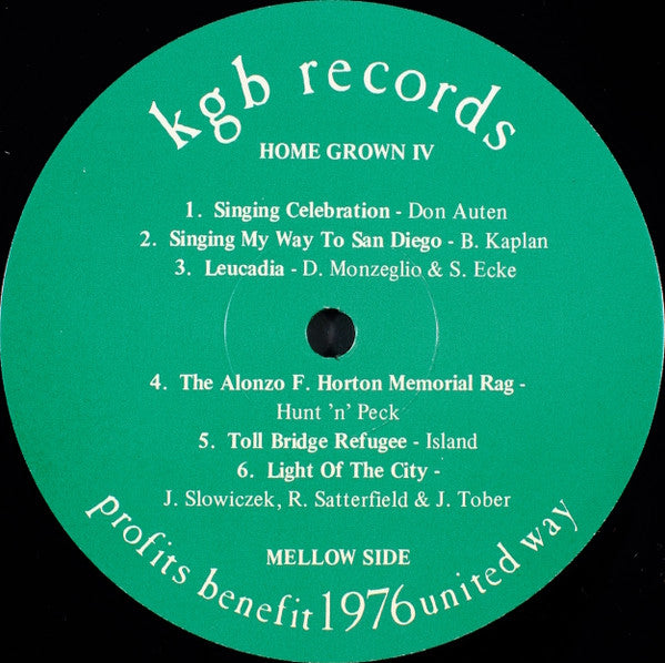 Various : Home Grown IV (LP, Album)