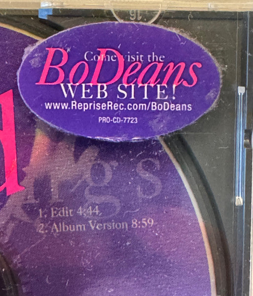 BoDeans : Good Things  (CD, Single, Promo)