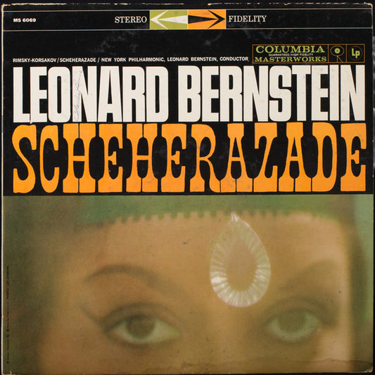 Nikolai Rimsky-Korsakov - New York Philharmonic, Leonard Bernstein : Scheherazade (LP, Album, Pit)