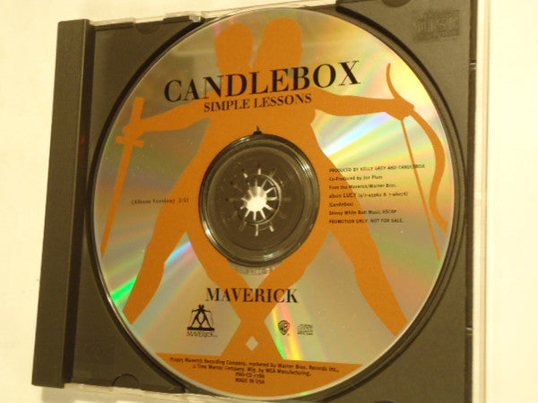 Candlebox : Simple Lessons (CD, Single, Promo)
