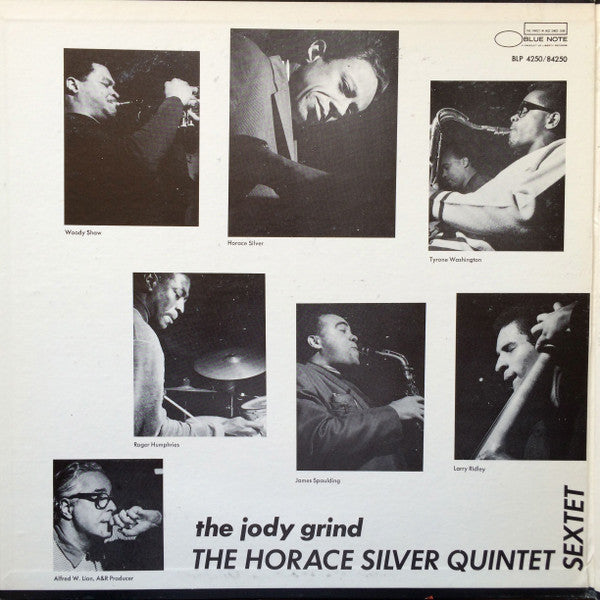 The Horace Silver Quintet / The Horace Silver Sextet : The Jody Grind (LP, Album, Mono, Gat)