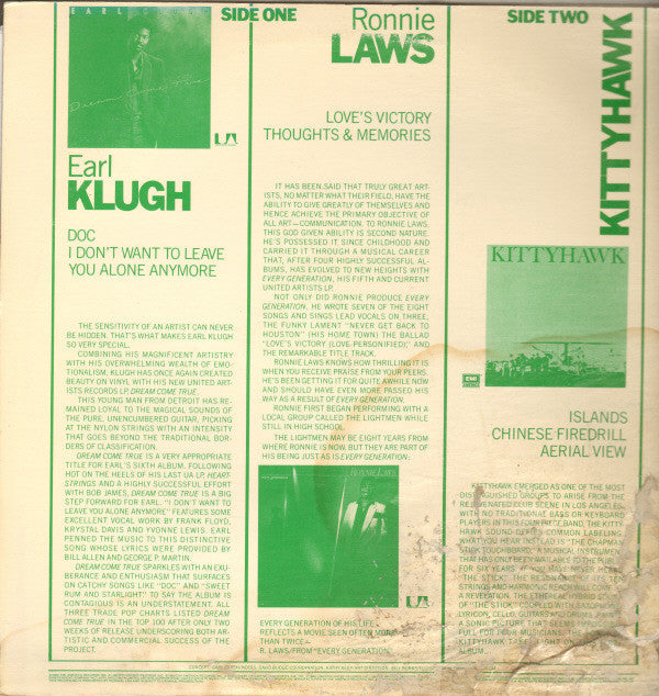 Kittyhawk / Ronnie Laws / Earl Klugh : Spring Fever (LP, Comp)