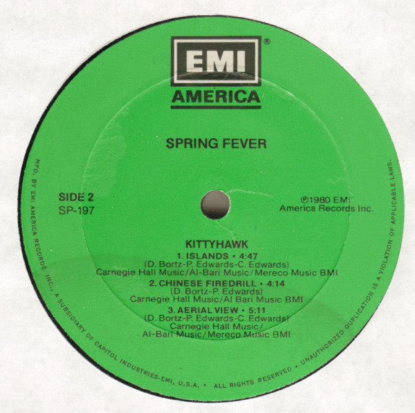 Kittyhawk / Ronnie Laws / Earl Klugh : Spring Fever (LP, Comp)