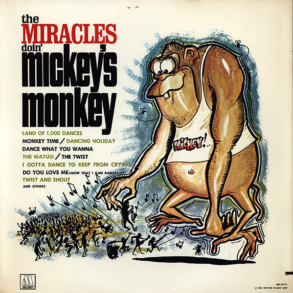 The Miracles : Doin' Mickey's Monkey (LP, Album, RE)