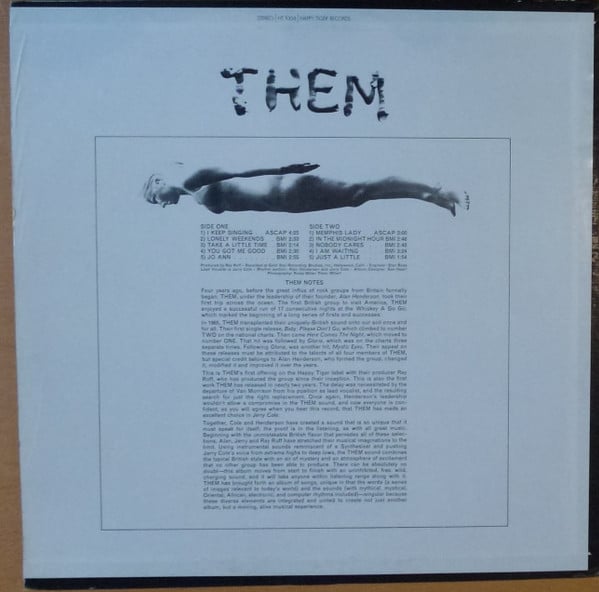 Them (3) : Them (LP, Album, Mon)