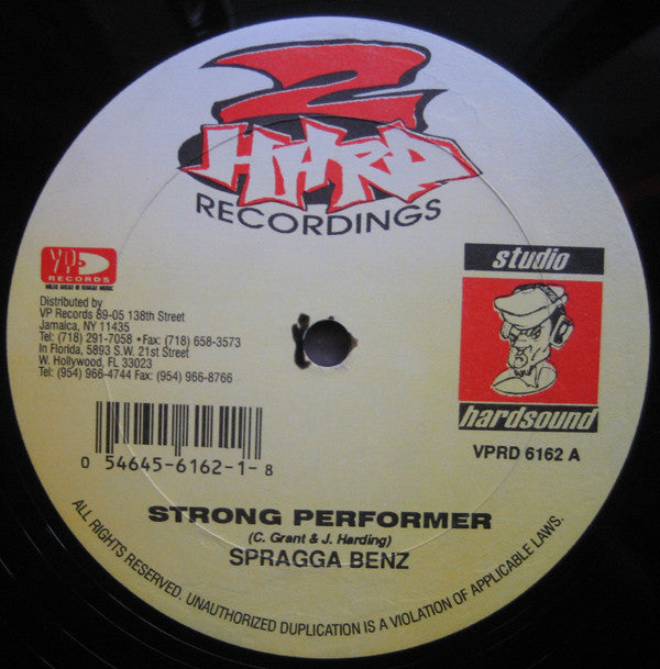 Spragga Benz / Scare Dem Crew : Strong Performer / Girls Segment (12")