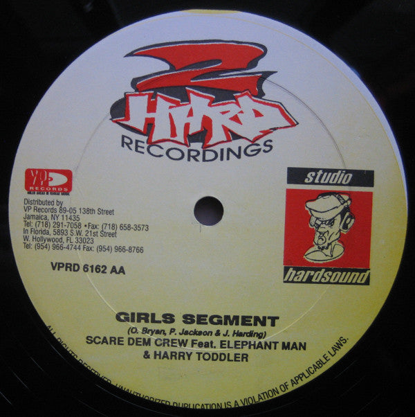 Spragga Benz / Scare Dem Crew : Strong Performer / Girls Segment (12")