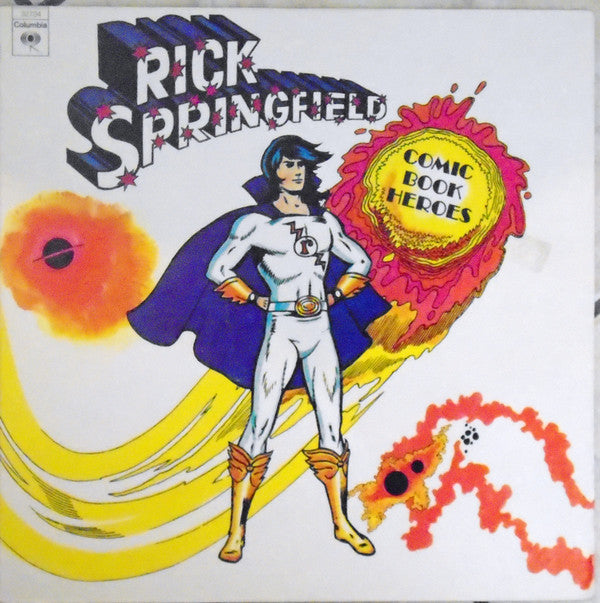 Rick Springfield : Comic Book Heroes (LP, Album, Gat)