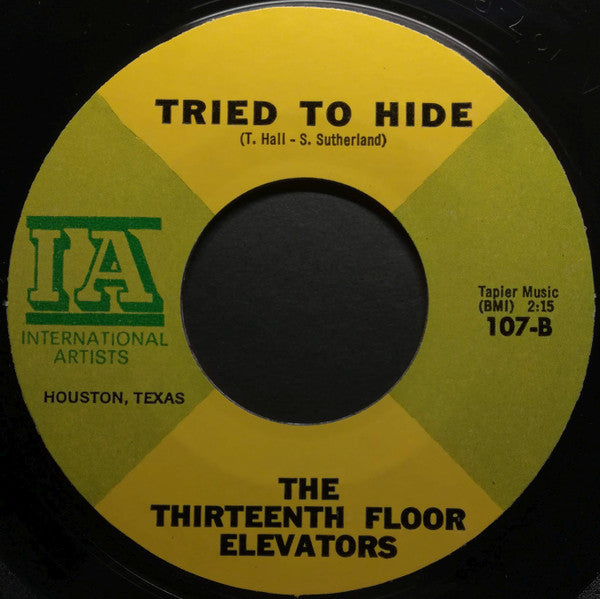 The Thirteenth Floor Elevators* : You're Gonna Miss Me  (7", Single, Styrene)
