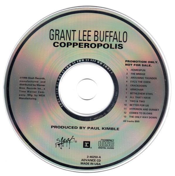 Grant Lee Buffalo : Copperopolis (CD, Advance, Album, Promo)