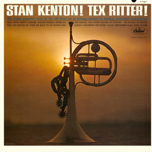 Tex Ritter / Stan Kenton : Stan Kenton! Tex Ritter! (LP, Mono, Scr)