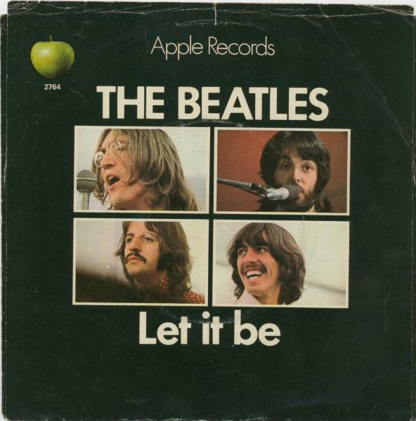The Beatles : Let It Be / You Know My Name (Look Up My Number) (7", Single, Scr)