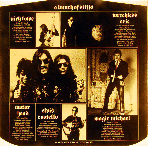 Various : A Bunch Of Stiff Records (LP, Album, Comp)