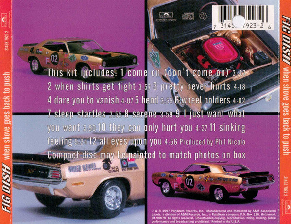 Fig Dish : When Shove Goes Back To Push (CD, Album)