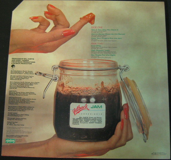 Fatback* : Tasty Jam (LP, Album, Promo)