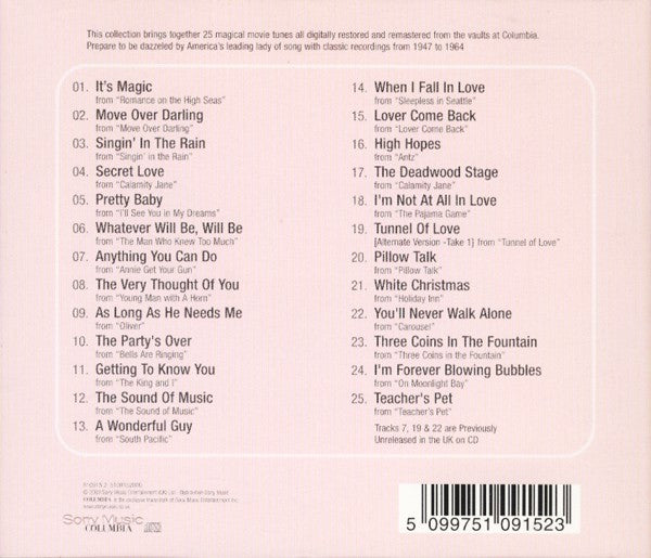 Doris Day : 25 Movie Greats (CD, Comp)