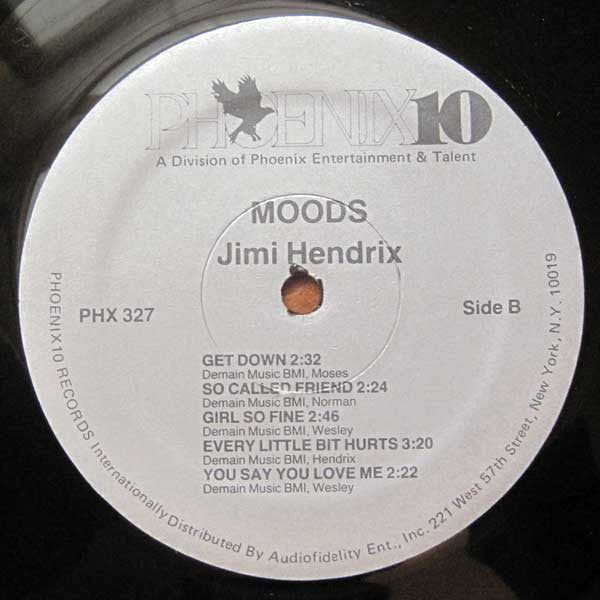 Jimi Hendrix : Moods (LP)
