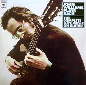 John Williams (7) Plays Johann Sebastian Bach : The Complete Lute Music On Guitar (2xLP, Album)
