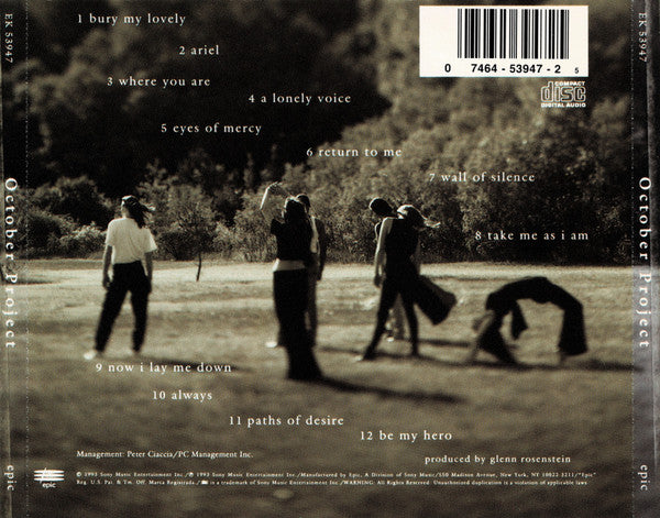 October Project : October Project (CD, Album, RE, DAD)