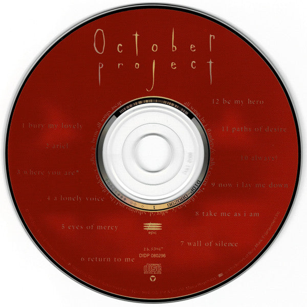 October Project : October Project (CD, Album, RE, DAD)