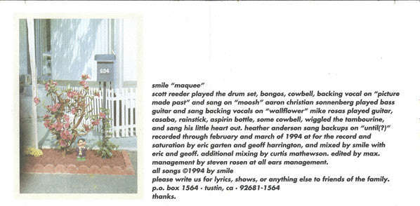 Smile (11) : Maquee (CD, Album, ARC)
