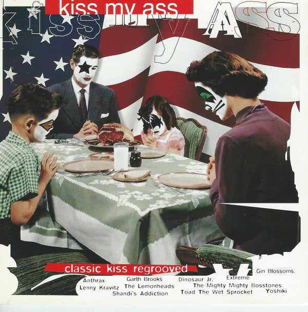 Various : Kiss My Ass (Classic Kiss Regrooved) (CD, Album, Comp, Pic)