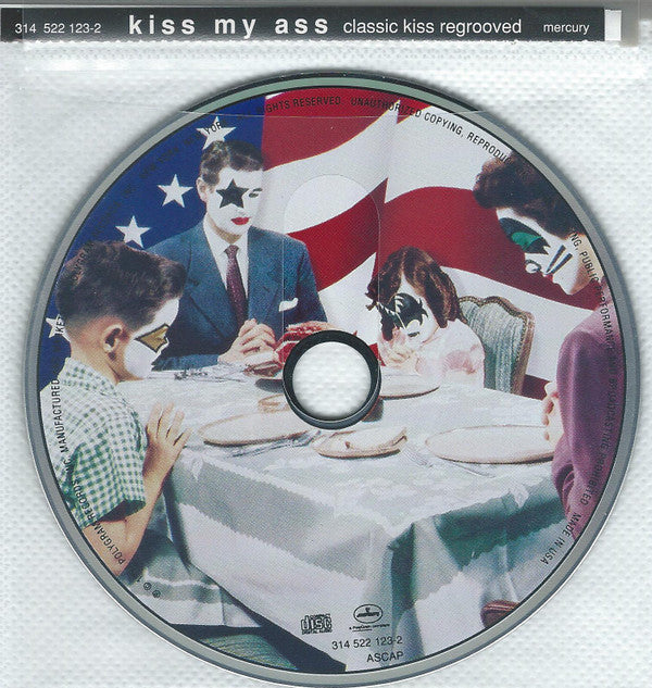 Various : Kiss My Ass (Classic Kiss Regrooved) (CD, Album, Comp, Pic)