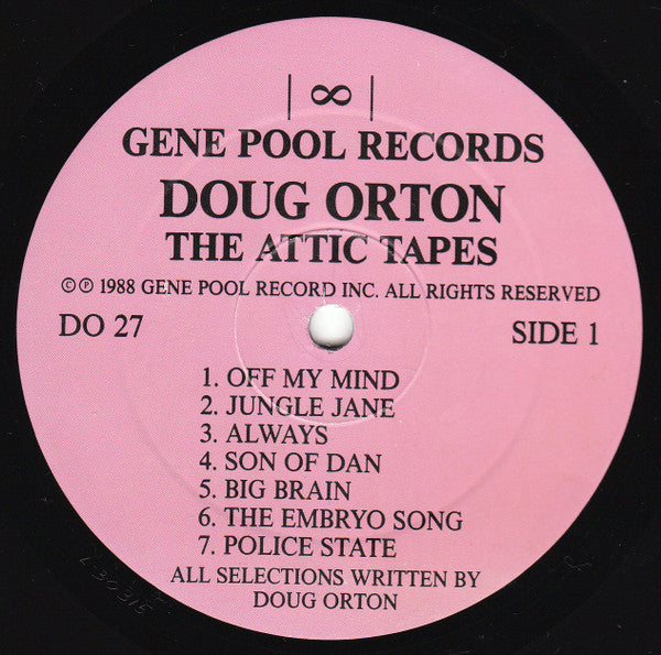 Doug Orton : The Attic Tapes (LP)