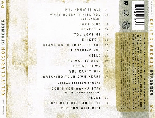 Kelly Clarkson : Stronger (CD, Album, Dlx)