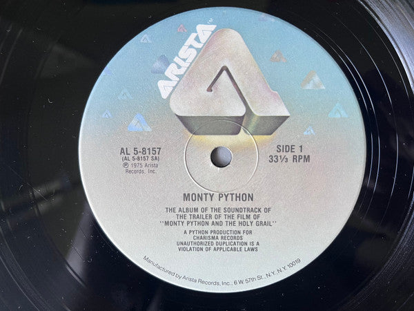 Monty Python : The Album Of The Soundtrack Of The Trailer Of The Film Of Monty Python And The Holy Grail (Executive Version) (LP, Album, RE, Ind)