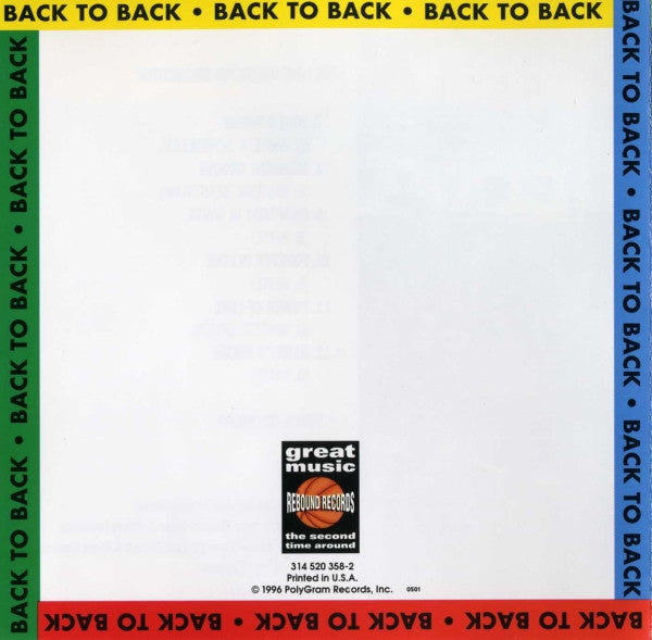 Barry White And The Love Unlimited Orchestra* : Back To Back: Their Greatest Hits (CD, Comp)