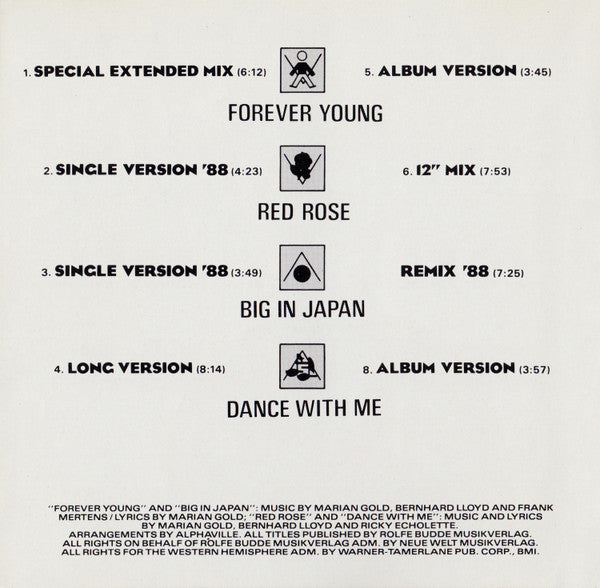 Alphaville : The Singles Collection (CD, Comp)