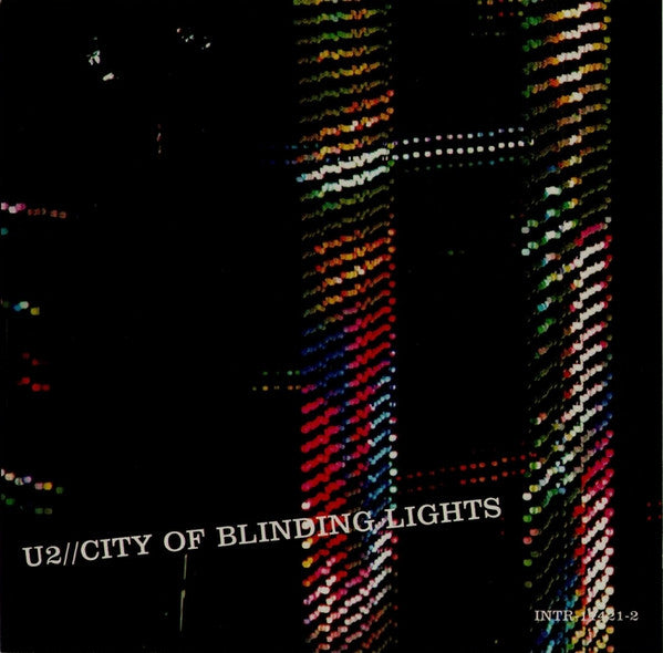 U2 : City Of Blinding Lights (CD, Single, Promo, Jew)