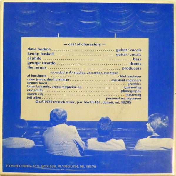 The Reruns : Bored To Tears / She Hates Me Now (7")
