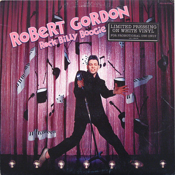 Robert Gordon (2) : Rock Billy Boogie (LP, Album, Ltd, Whi)