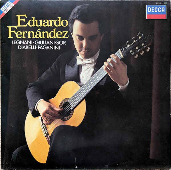 Eduardo Fernández : Legnani • Giuliani • Diabelli • Paganini • Sor (LP)