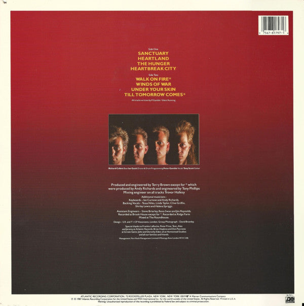 Silent Running : Walk On Fire (LP, Album)