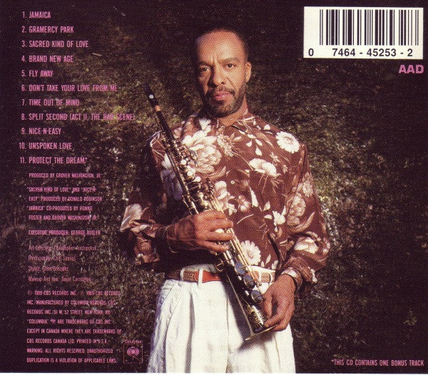 Grover Washington, Jr. : Time Out Of Mind (CD, Album)
