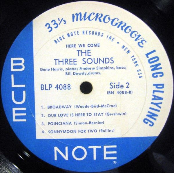 The 3 Sounds* : Here We Come (LP, Album, Mono)