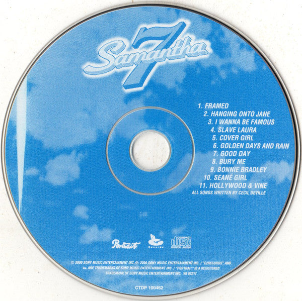 Samantha 7 : Samantha 7 (CD, Album)