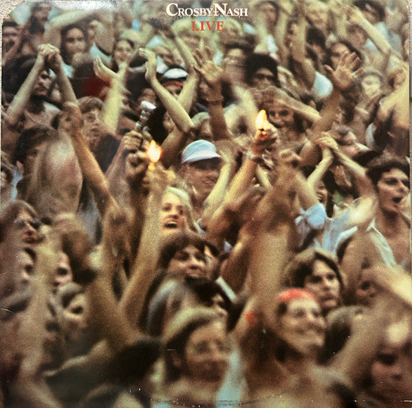 Crosby & Nash : Live (LP, Album, San)