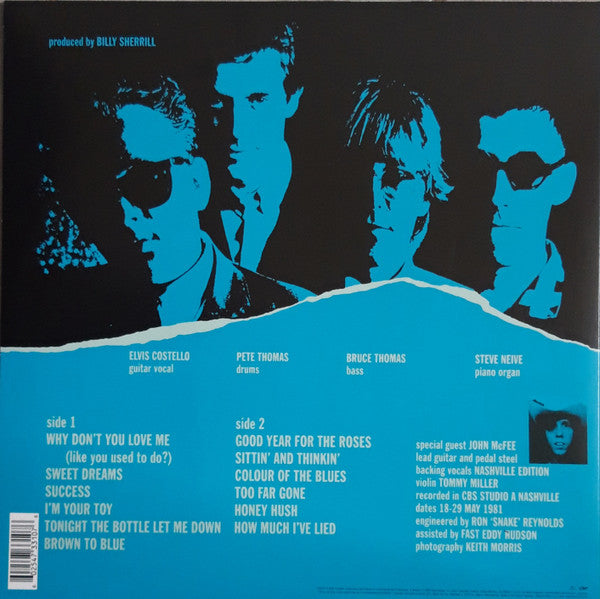 Elvis Costello And The Attractions* : Almost Blue (LP, Album, RE)