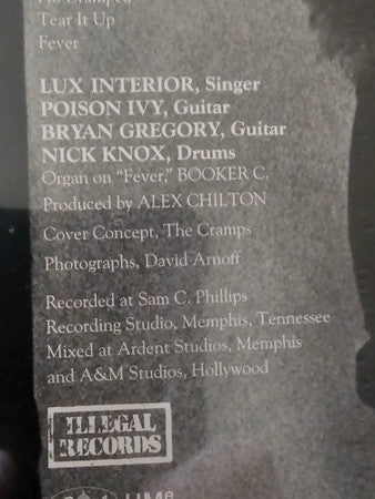 The Cramps : Songs The Lord Taught Us (LP, Album, Ltd, RE, Bla)