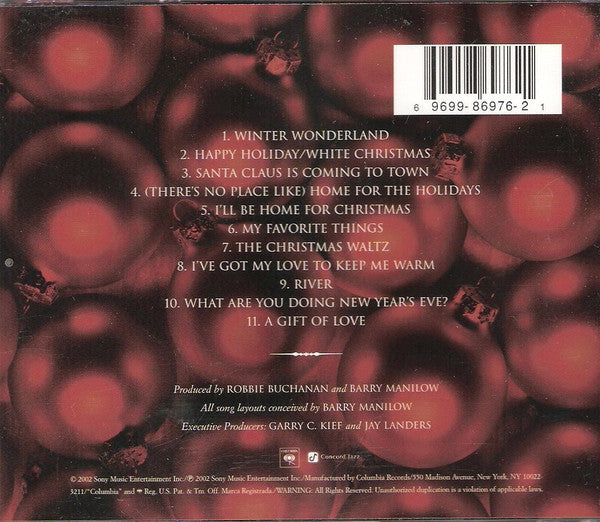 Barry Manilow : A Christmas Gift Of Love (CD, Album)