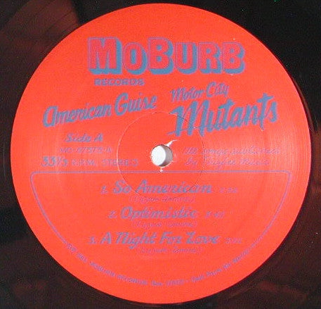The Mutants (5) : American Guise (LP, Album)