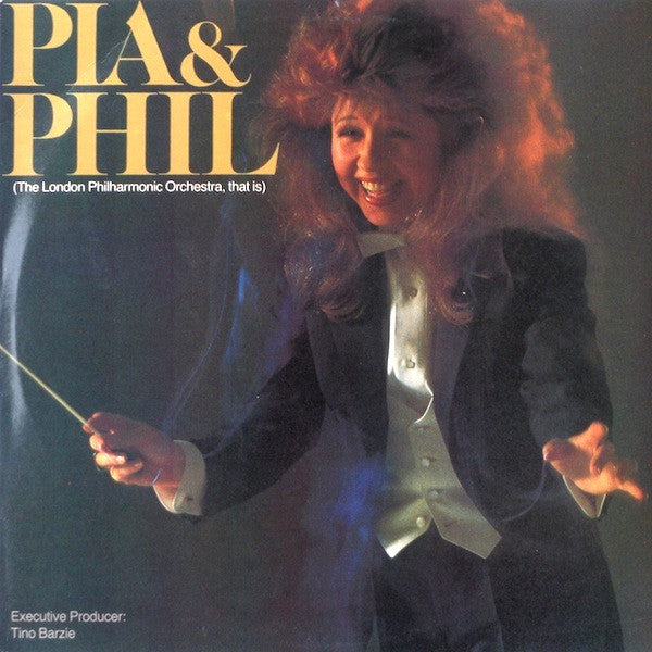 Pia Zadora With The London Philharmonic Orchestra : Pia & Phil (LP, Album, Pit)